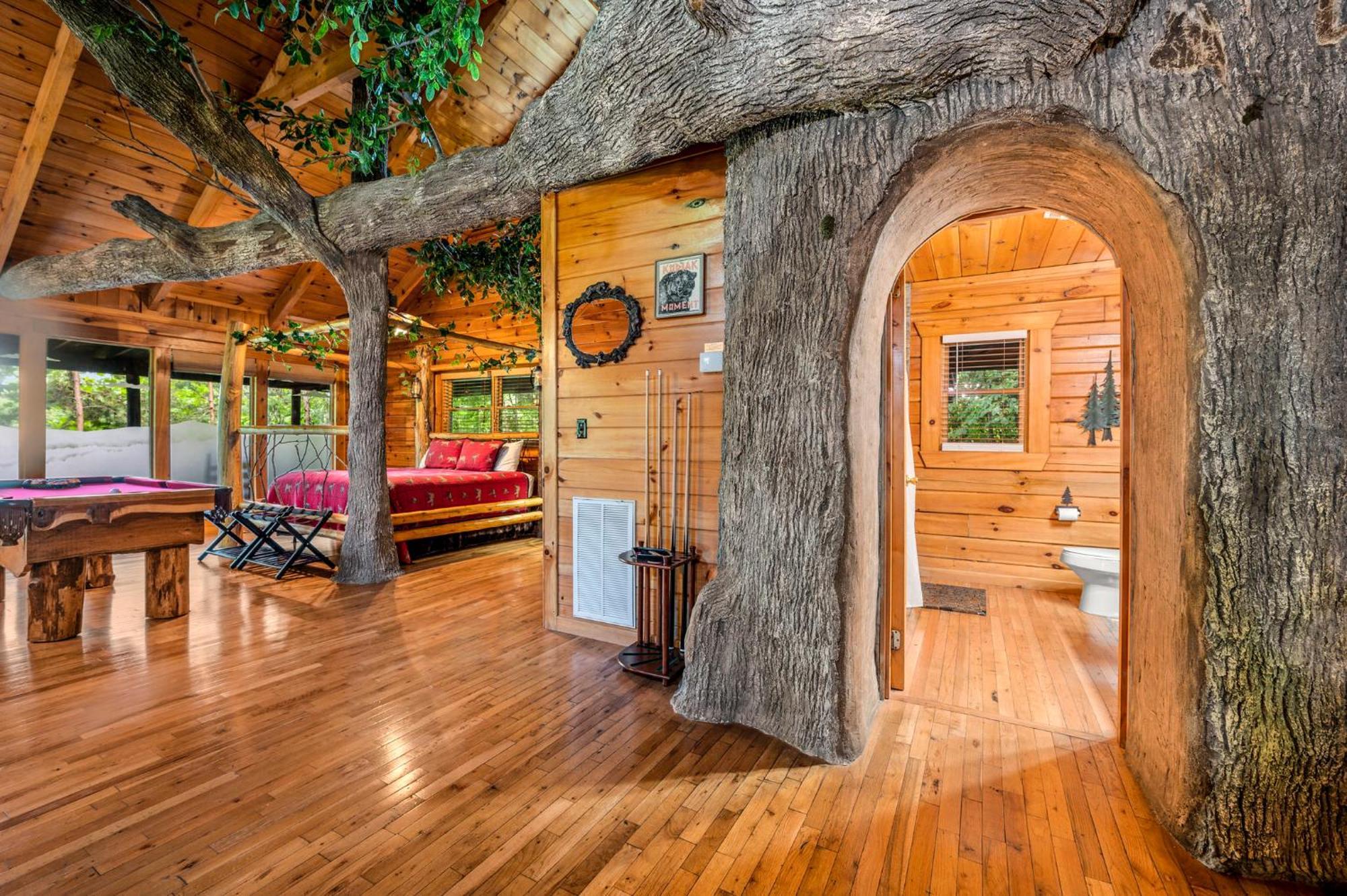 Gatlinburg Enchanted Treehouse By Stony Brook Cabins 외부 사진