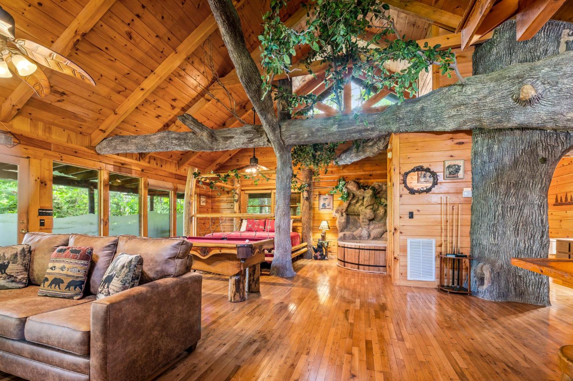 Gatlinburg Enchanted Treehouse By Stony Brook Cabins 외부 사진